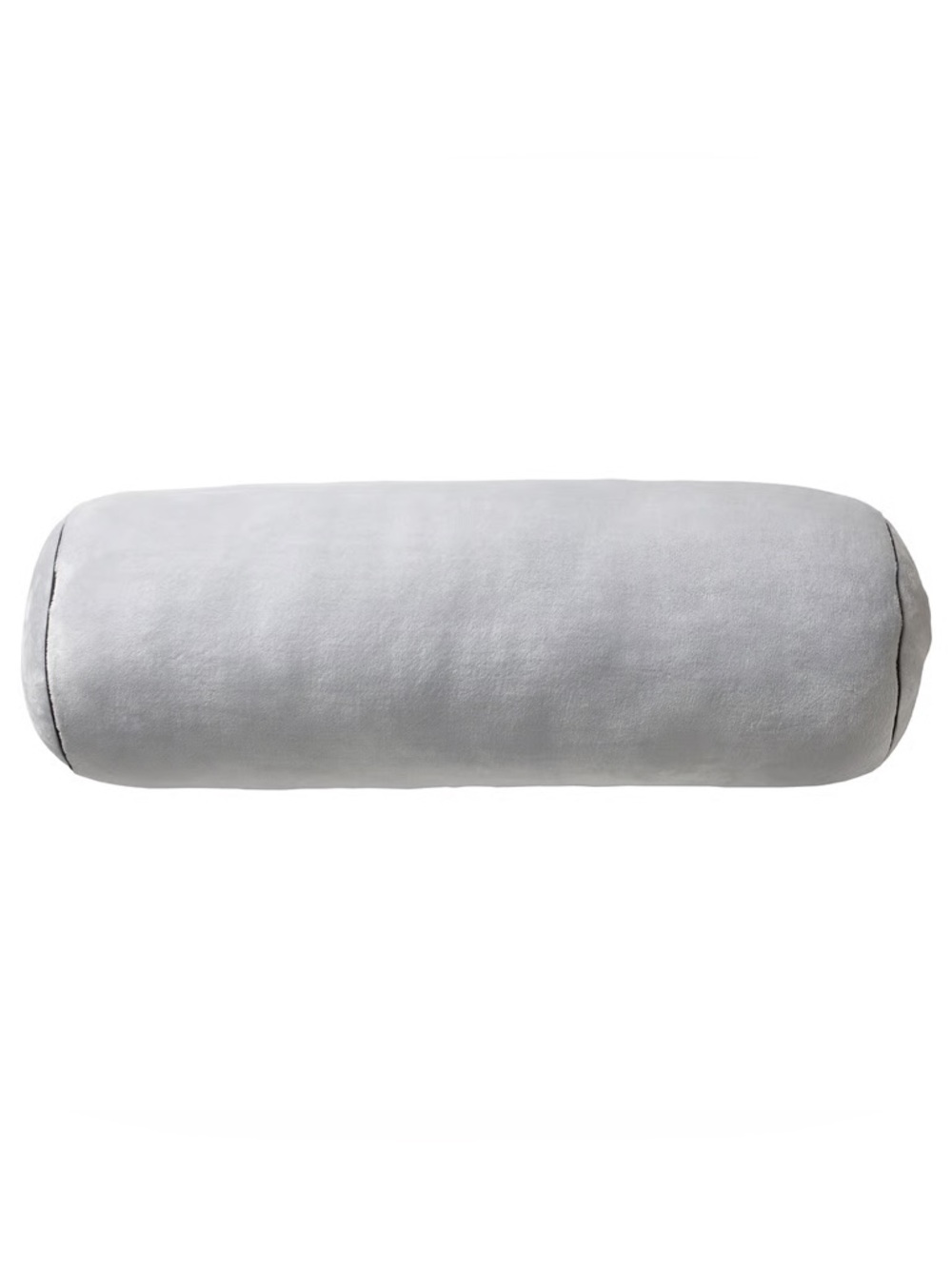 IKEA BLÅSKATA Big Size Cushion – Cylinder Shaped, Light Gray